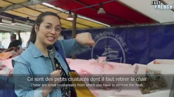 At a Typical French Market in Slow French _ Super Easy French 167