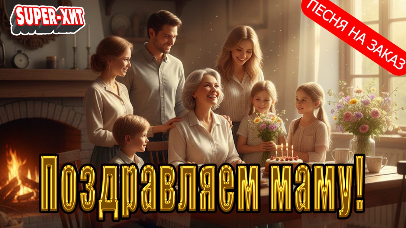 Поздравляем маму! (Песня на заказ - Музыкальный Апельсин) смотреть онлайн