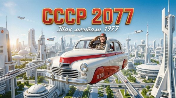 СССР 2077 — Летающие “Победы”, роботы и сады на Марсе