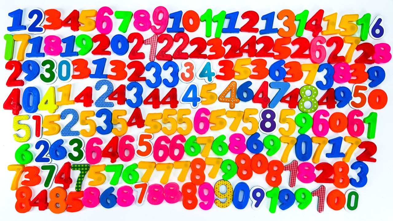 Учимся Считать до 100! Магнитные Цифры Для Малышей 💛 смотреть онлайн
