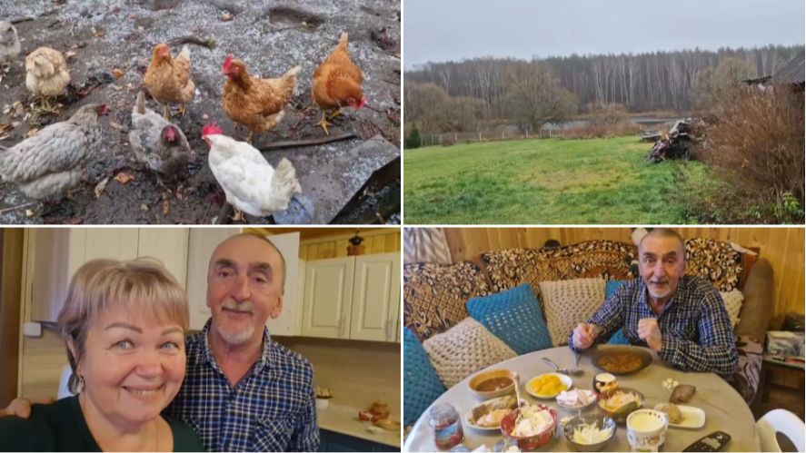 ЛЁШИК НАВЕДАЛСЯ К КУРОЧКАМ, А У МЕНЯ СУП ГОТОВ.ЧТО СЕГОДНЯ ОБЕДАЕМ. смотреть онлайн