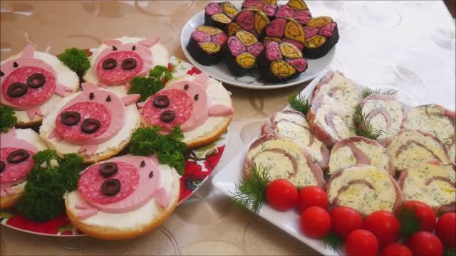 Закуски на праздничный стол ОРИГИНАЛЬНО и АКТУАЛЬНО закуски на праздник смотреть онлайн