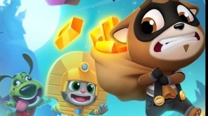 Говорящий Том бег за золотом.Бегите, прыгайте и мчитесь с Говорящим Томом в увлекательной погоне за