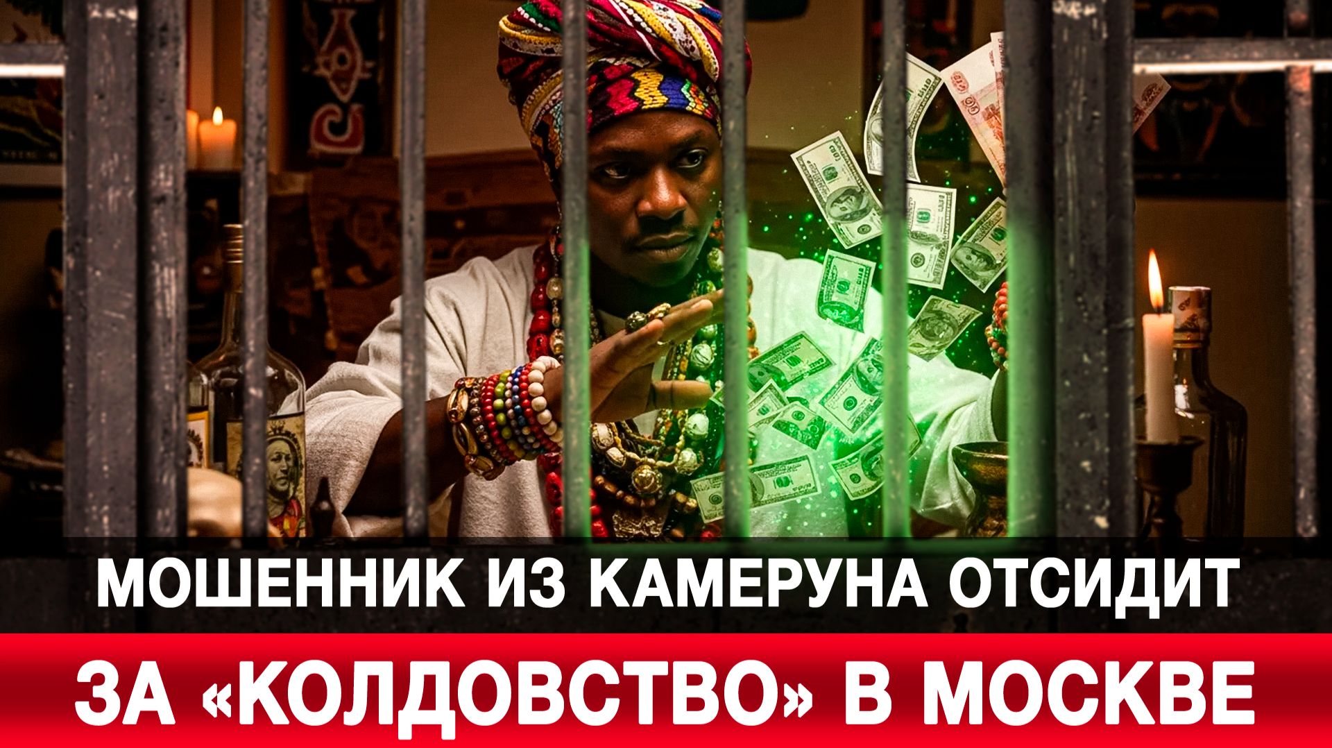 Мошенник из Камеруна отсидит за «колдовство» в Москве смотреть онлайн