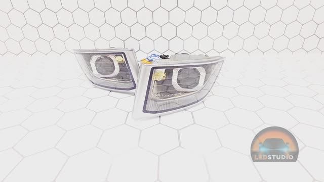 Toyota Land Cruiser Prado 120 фары светодиодные противотуманные! смотреть онлайн