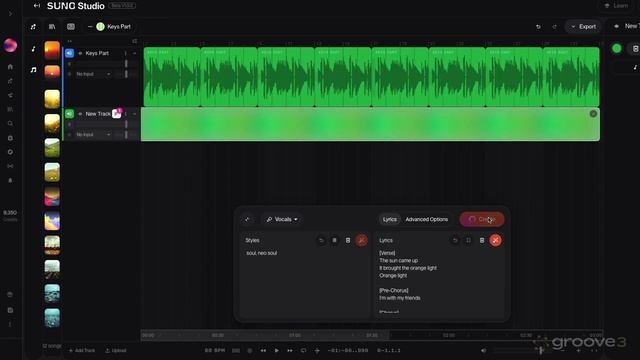 05. Generating New Parts From Audio