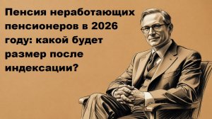 Пенсия неработающим пенсионерам в 2026 году: индексация и размер