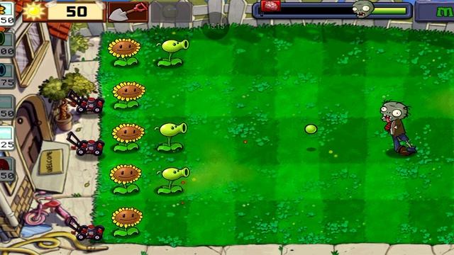 Plants vs zombies прохождение #28