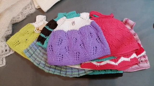 Что навязала за год. Кукла Злата