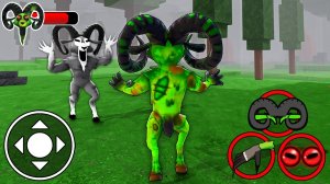 Играем за Зомби Барана в 99 ночей в лесу! Анимация Роблокс