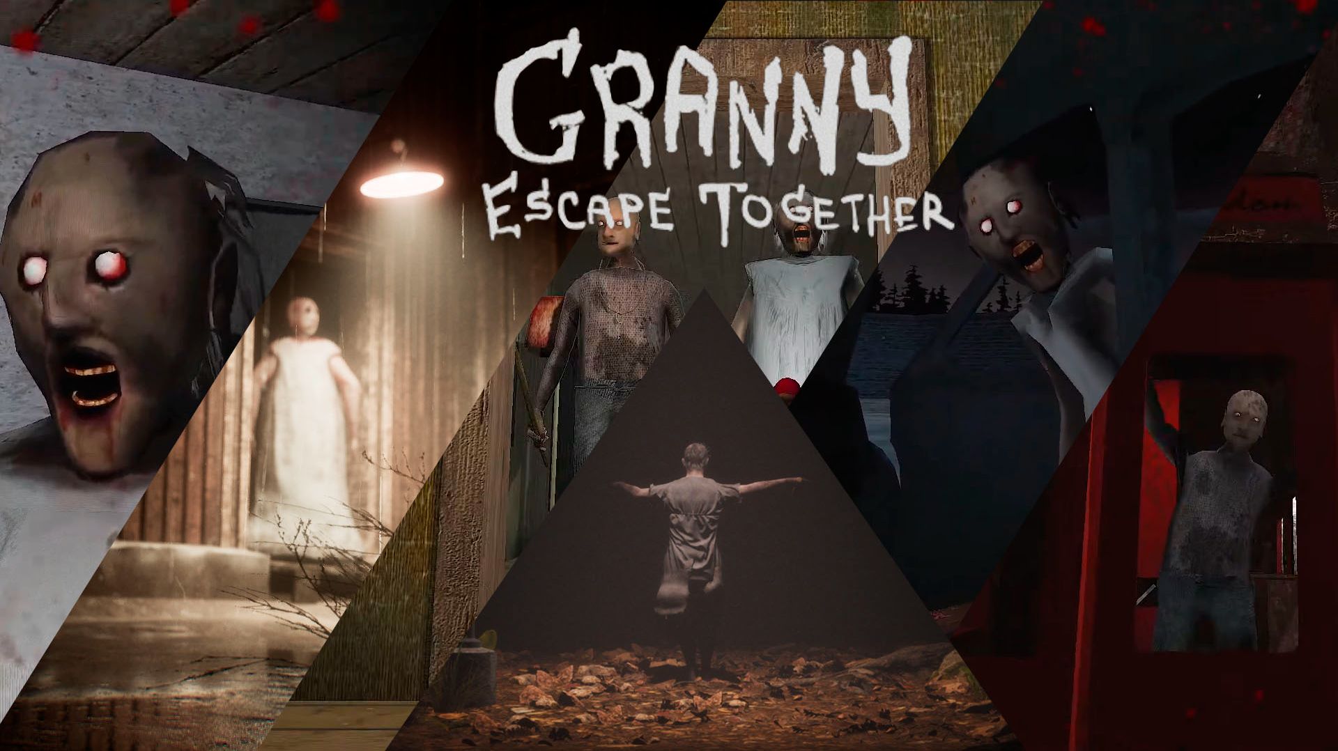 Побег через лабиринт на ЭКСТРИМЕ в Granny: Escape Together