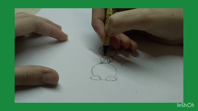 Рисуем снеговичка☃️Цветными карандашами✏️Легко и просто! смотреть онлайн