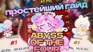 Abyss of the Four | Лёгкий гайд для топ-результата