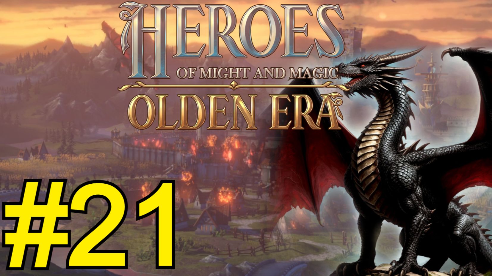 Heroes of Might and Magic: Olden Era Demo (2025) ч21 - Астариона не остановить 40 драконов смотреть онлайн