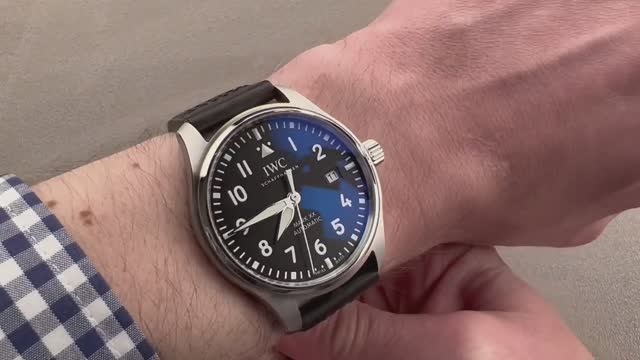 Обзор часов IWC Pilot's Watch Mark XX | IW3282-01 | 40-миллиметровые классические авиаторские часы