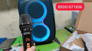 HOPESTAR PARTY ONE CLUB синяя 650 Вт с 2 Микрофонами🔥Обзор в Чукотский ао Чукотский р-он с Лавренти