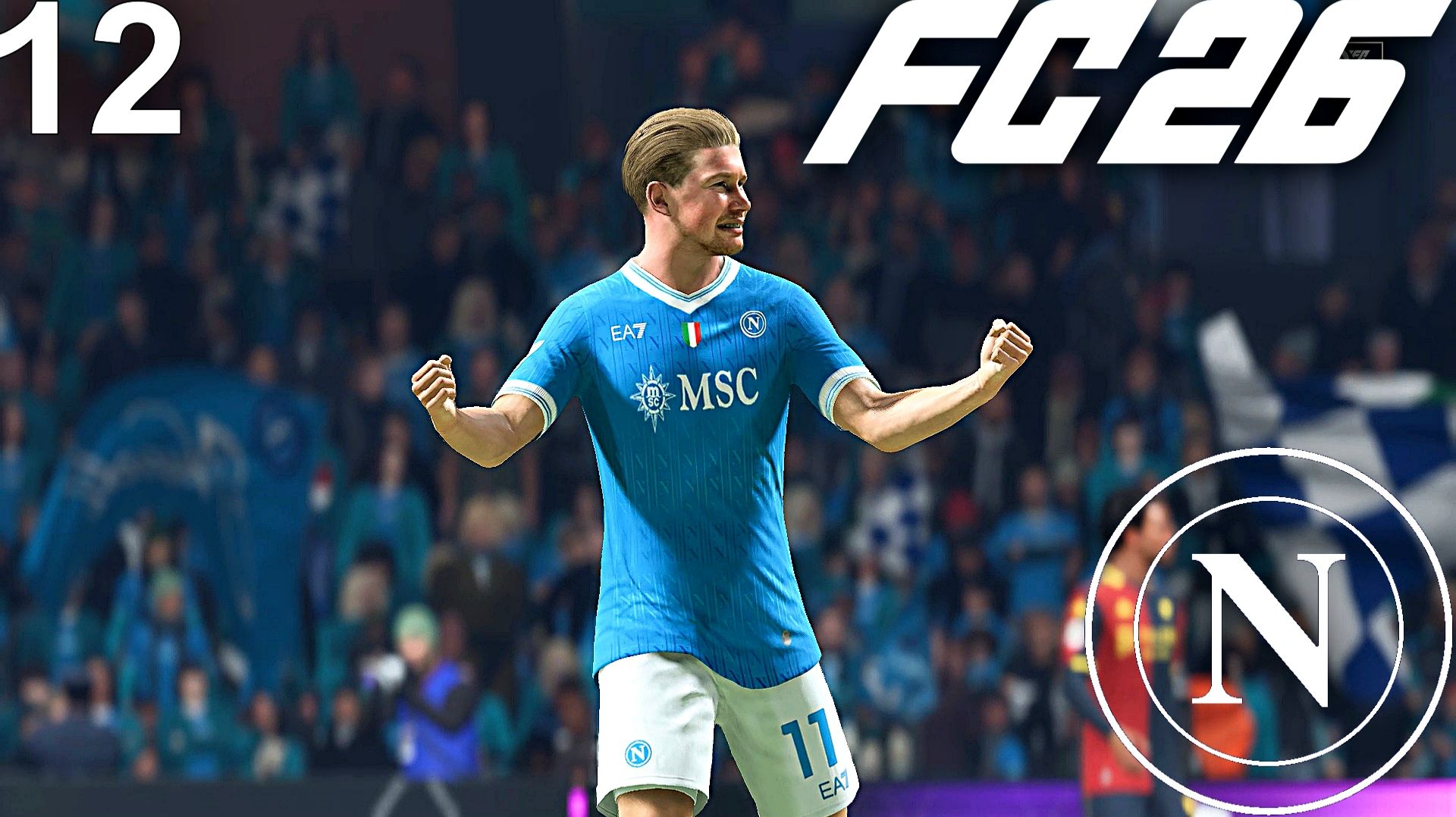 FC 26 КАРЬЕРА ЗА НАПОЛИ #12 - БИТВА С ДЖЕНОА и ПУШКА ДЕ БРЮЙНЕ!!! смотреть онлайн