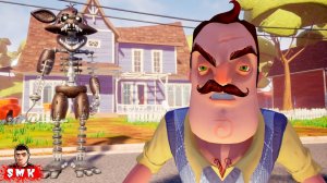 ШОУ ПРИВЕТ СОСЕД!ФОКСИ УКРАЛ СОСЕДА!ИГРА HELLO NEIGHBOR ПРОХОЖДЕНИЕ МОДА Foxy Reignited!ЭТО СТРАШНО!