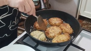 "Жизнь на пенсии".. Ходила к Лору. Нажарила капустных котлет.