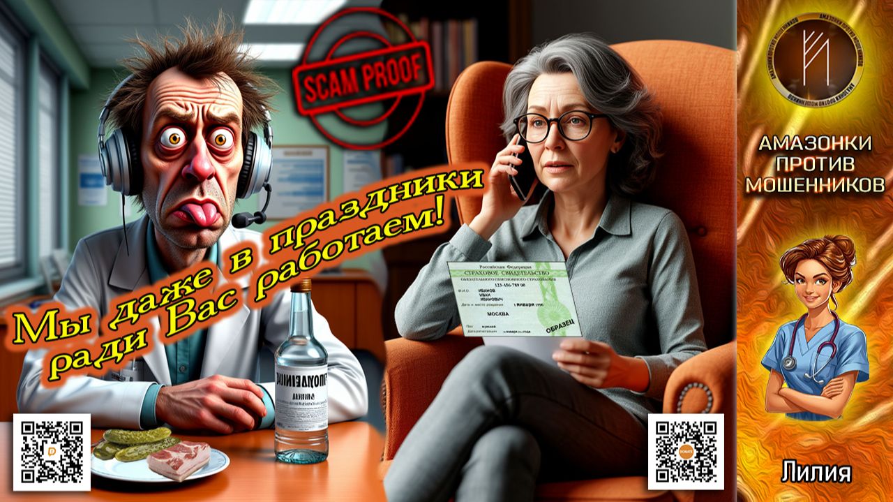 ЛИЛИЯ. Трудоголики из 404. Телефонное мошенничество смотреть онлайн