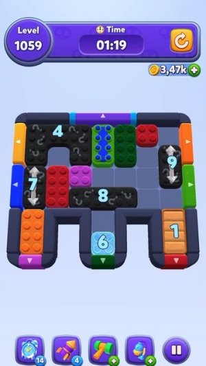 Color Block Jam 1059 Уровень