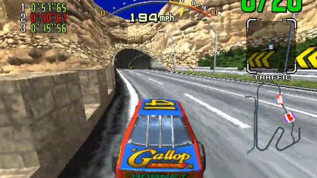 Daytona USA Longplay (Arcade) смотреть онлайн