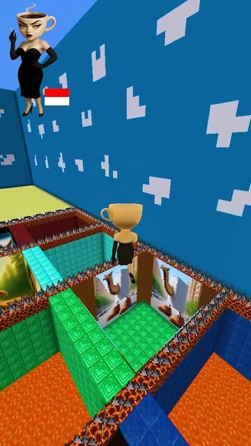 Italian Brainrot Vs Squid Game Lava Jump 😱 #shorts #minecraft #brainrot смотреть онлайн