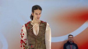 Петр Гуменник стал победителем в короткой программе пятого этапа Гран-при РФ