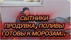 САМВЕЛ АДАМЯН, СЫТНИКИ, ПРОДУВКА ПОЛИВА, ГОТОВЫ К МОРОЗАМ..