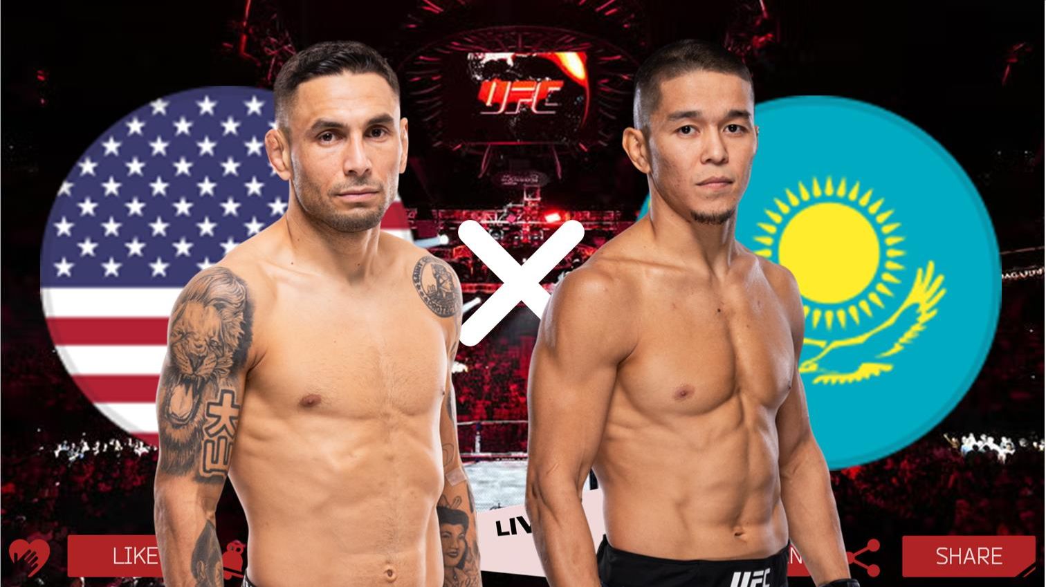 UFC | Алекс Перес — Асу Алмабаев | Текстовая трансляция