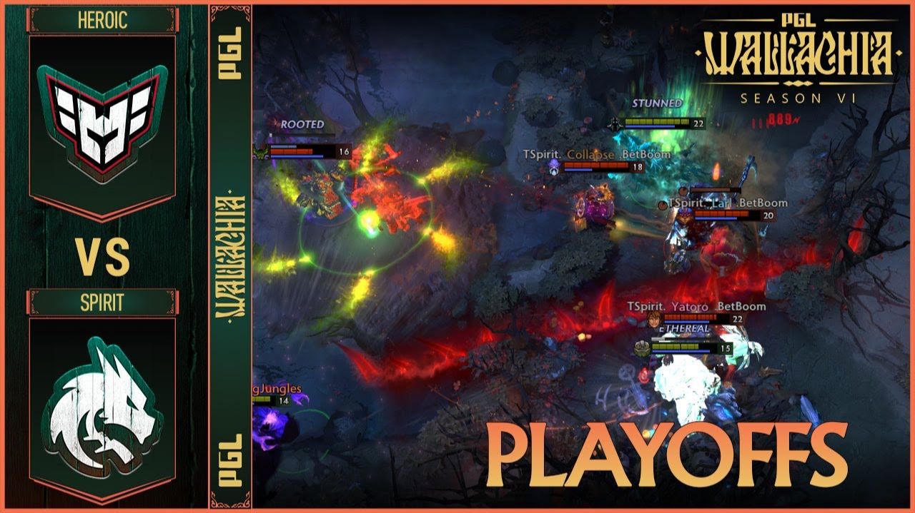 20.11.25 | ХАЙЛАЙТЫ | Team Spirit - Heroic | Плей-офф | PGL Wallachia S6 смотреть онлайн