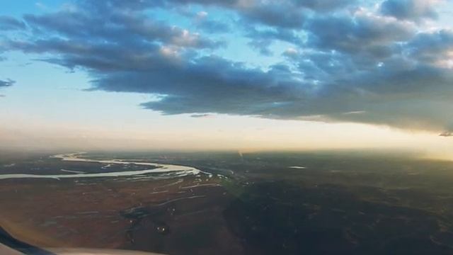 Посадка на закате дня Благовещенск. смотреть онлайн