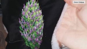 #19 ... часть 11 .... КУСТ СИРЕНИ...высота куста 12 см...