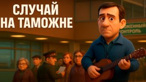 СЛУЧАЙ НА ТАМОЖНЕ (CASE AT CUSTOMS) — ВЫСОЦКИЙ оживает в 3D! (мультфильм по песне)