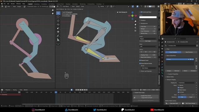 Mechanical Rigging Course Pt. 2 -- ROBOT LEGS смотреть онлайн