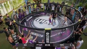 Перс против Оева, очень сильное рассечение брови👊🏻