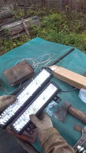 Осветим бездорожье: установка LED-балки на багажник вездехода!