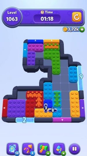 Color Block Jam 1063 Уровень