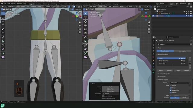 3.04_Simple Rigging In Blender With Rigify 08-43 смотреть онлайн