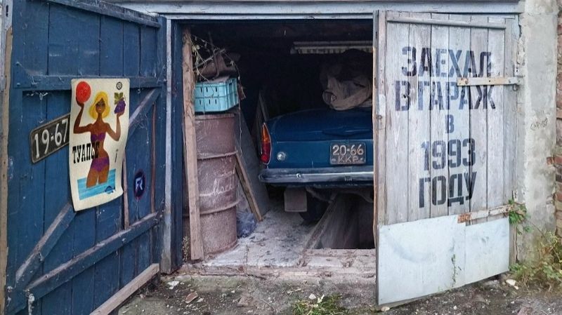 Ранний Москвич-412, забытый на 32 года в гараже! смотреть онлайн