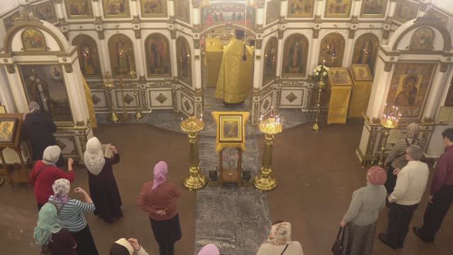 Запись трансляции 22 ноября 17:00. Всенощное бдение смотреть онлайн