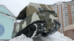 Снегоболотоход M29C Weasel на выставке «Моторы Войны», 24 декабря 2022