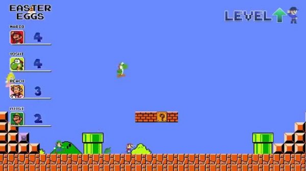 Marios Easter Egg Hunt Mayhem