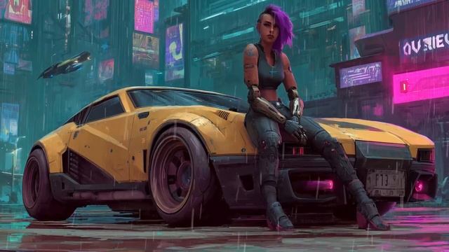 Люмериия - Энергичная музыка киберпанка, фоновая нео музыка смотреть онлайн