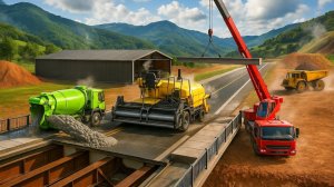 МУЛЬТИК МАШИНКИ ВИДЕО ПРО МАШИНКИ СТРОЯТ МОСТ МУЛЬТФИЛЬМЫ ЦВЕТНЫЕ МАШИНКИ ИГРУШКИ МАШИНКИ