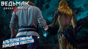 АЛЬТЕРНАТИВНЫЕ КОНЦОВКИ КВЕСТОВ ➤ Ведьмак 3 Дикая Охота #95