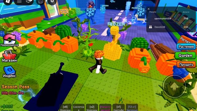 мы играем с Давидом в растения против мозгов