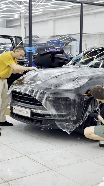 Оклейка в защитную матовую полиуретановую пленку