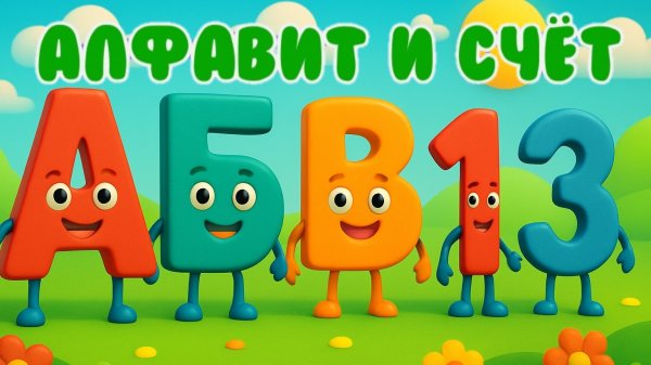 Алфавит и счёт!| СБОРНИК Мультиков для малышей