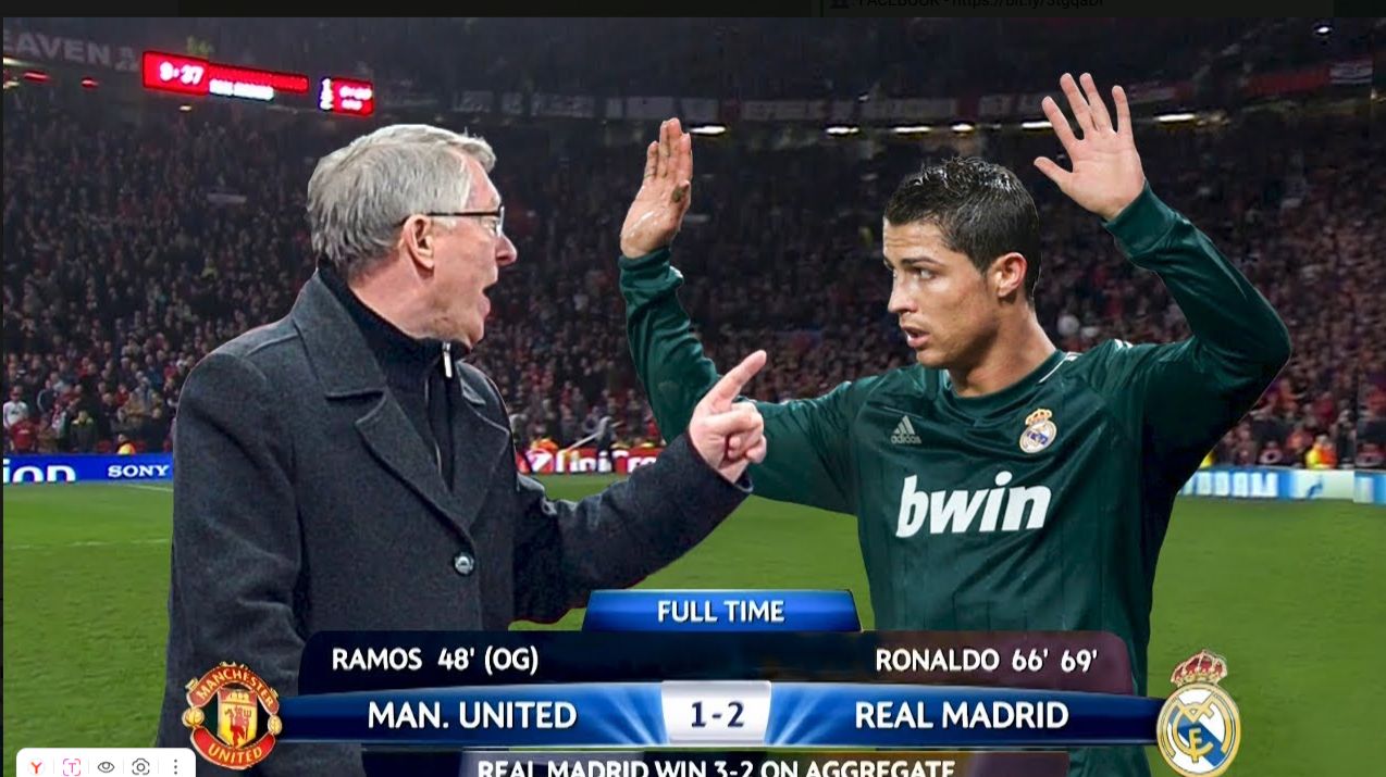 В ТОТ ДЕНЬ КРИШТИАНУ РОНАЛДУ НЕ ПРОЯВИЛ МИЛОСЕРДИЯ К СЭРУ АЛЕКСУ ФЕРГЮСОНУ смотреть онлайн